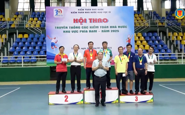 Bế mạc Hội thao truyền thống các Kiểm toán nhà nước khu vực phía Nam