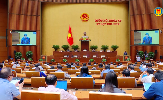 Tổng Kiểm toán nhà nước trình bày Báo cáo kiểm toán quyết toán ngân sách nhà nước năm 2023