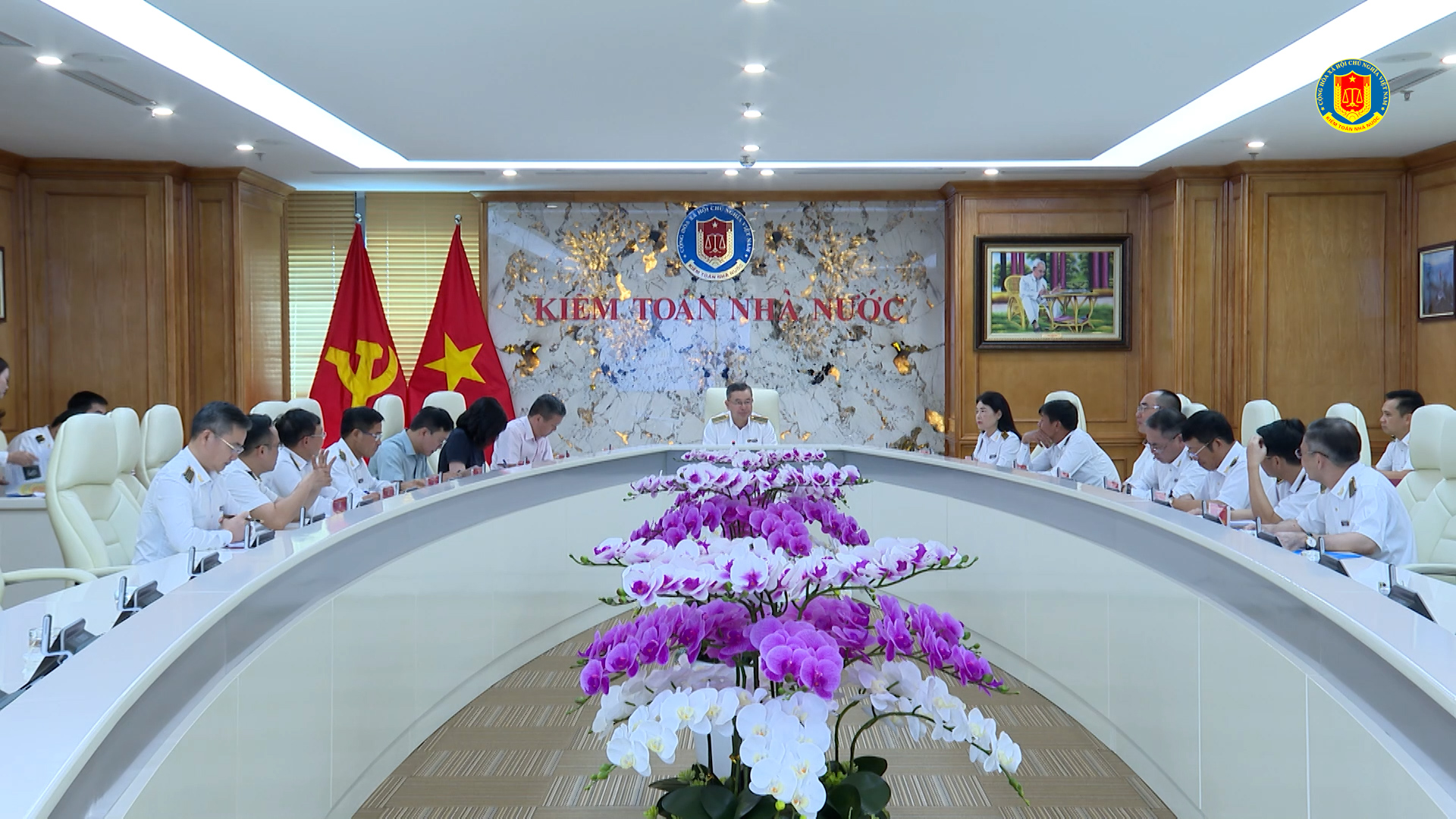 Ban Thường vụ Đảng ủy KTNN cho ý kiến về công tác tổ chức Đại hội Đảng bộ KTNN lần thứ VIII