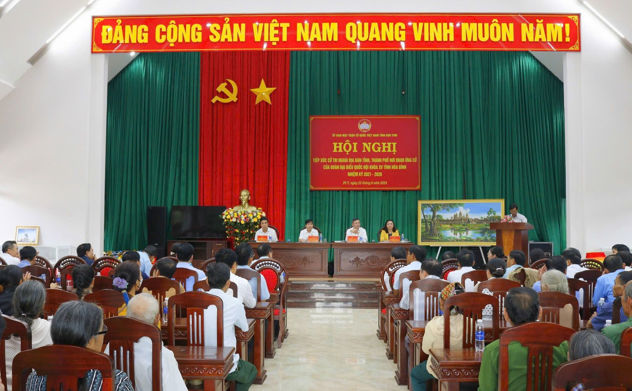 Tổng Kiểm toán nhà nước tiếp xúc cử tri ngoài địa bàn ứng cử tại tỉnh Kon Tum