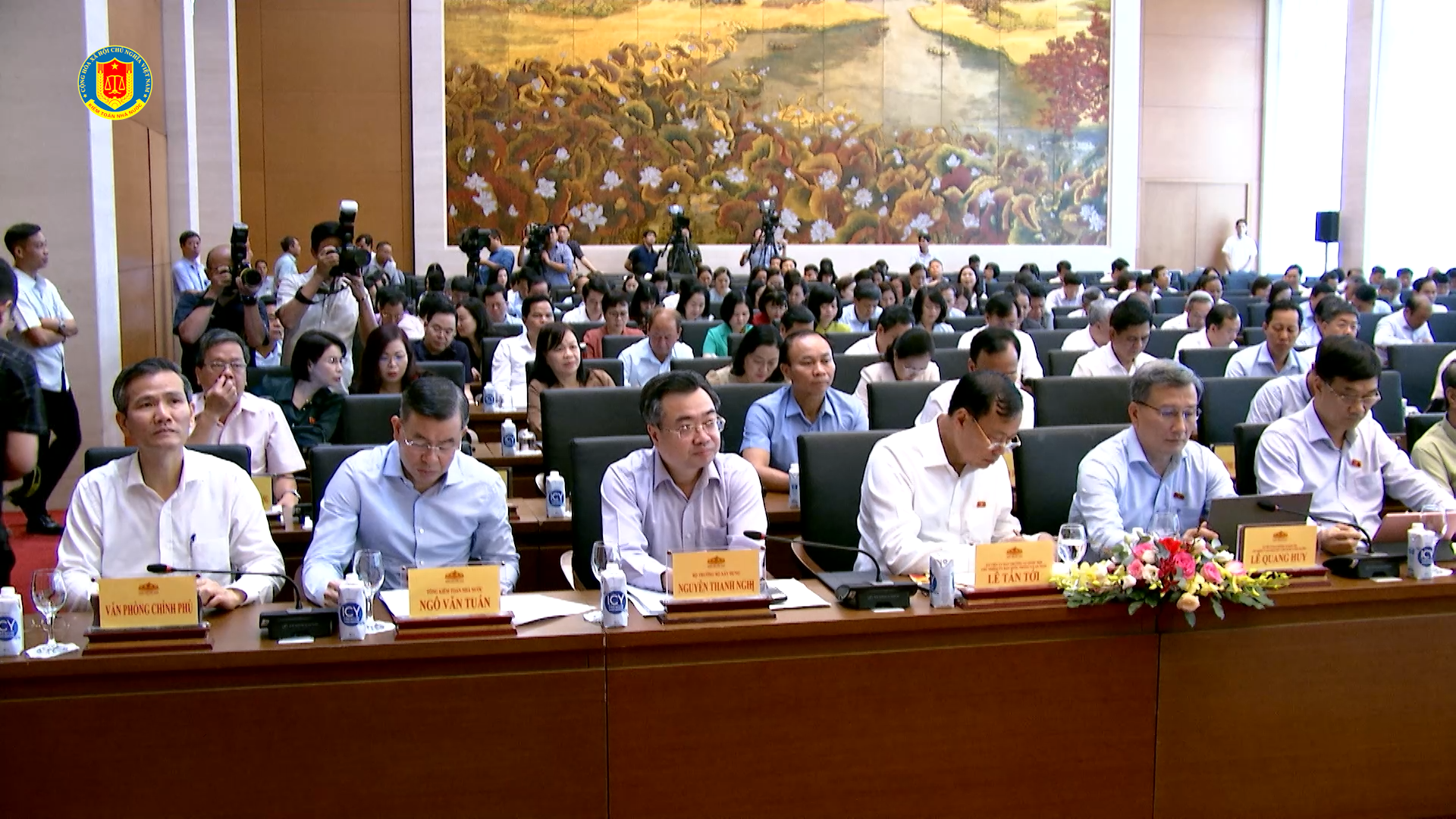 Tổng Kiểm toán nhà nước Ngô Văn Tuấn tham dự Hội nghị đại biểu Quốc hội hoạt động chuyên trách lần thứ 6