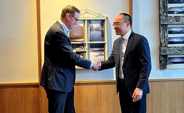 Tổng Kiểm toán nhà nước Phần Lan tiếp song phương Phó Tổng Kiểm toán nhà nước Bùi Quốc Dũng