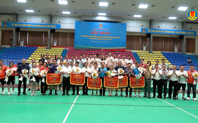 Hội thao chào mừng Đại hội Đảng bộ Kiểm toán nhà nước lần thứ VIII thành công tốt đẹp