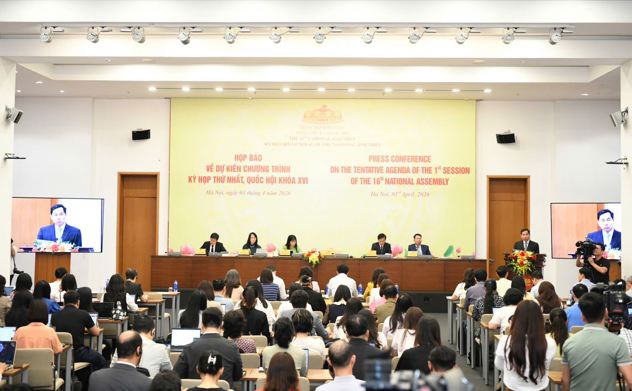 Kỳ họp thứ nhất, Quốc hội khóa XVI sẽ khai mạc vào sáng 6/4