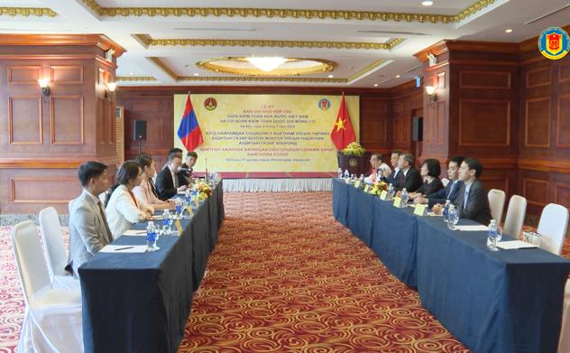 Kiểm toán nhà nước Việt Nam và Kiểm toán nhà nước Mông Cổ ký Bản ghi nhớ hợp tác