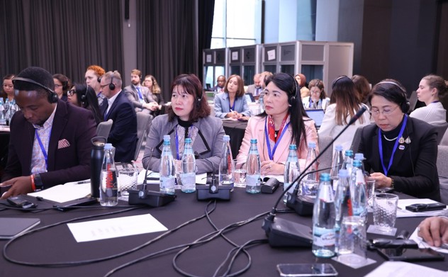 Phó Tổng Kiểm toán nhà nước Hà Thị Mỹ Dung dẫn đầu Đoàn đại biểu KTNN dự Hội nghị thượng đỉnh toàn cầu IDI