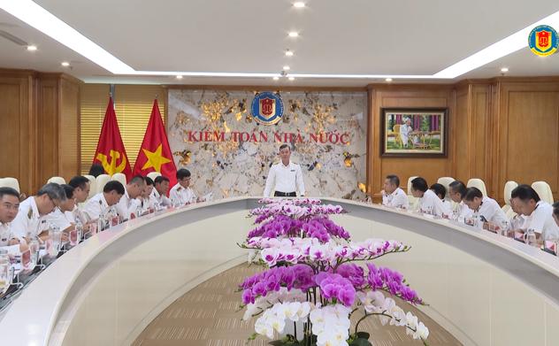Kiểm toán nhà nước tổ chức Hội nghị giao ban tháng 9/2024