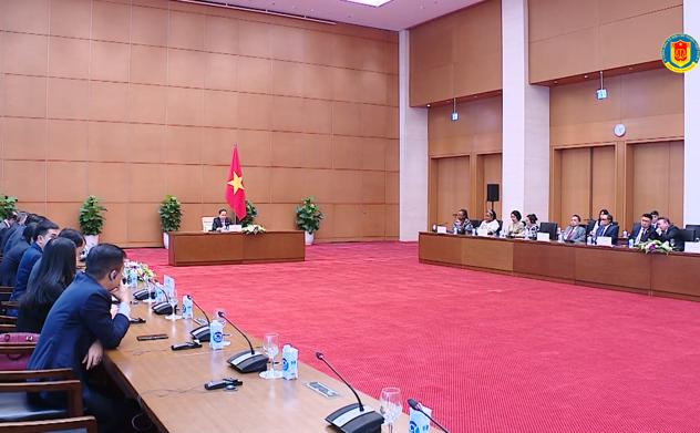 Chủ tịch Quốc hội tiếp đoàn đại biểu quốc tế nhân kỷ niệm 30 năm thành lập Kiểm toán nhà nước