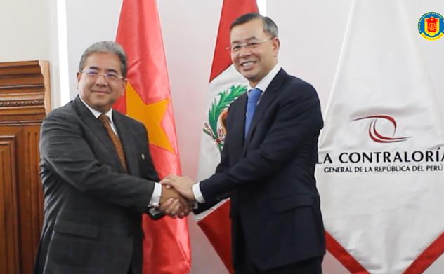 Việt Nam và Peru tăng cường hợp tác trong lĩnh vực kiểm toán