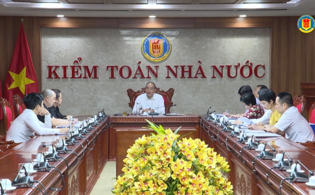Họp triển khai công tác tổ chức Hội thảo "Kiểm toán nhà nước - 30 năm xây dựng và phát triển"