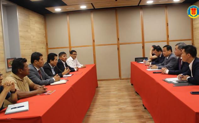 Tổng Kiểm toán nhà nước Ngô Văn Tuấn thăm và làm việc với Tổng Bí thư Đảng cộng sản Peru