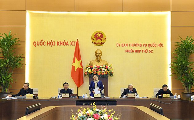 Khai mạc Phiên họp thứ 52 của Ủy ban Thường vụ Quốc hội