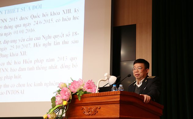 Tập huấn Luật sửa đổi, bổ sung một số điều của Luật KTNN cho các KTNN chuyên ngành