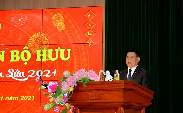 KTNN gặp mặt cán bộ hưu trí nhân dịp Xuân Tân Sửu 2021