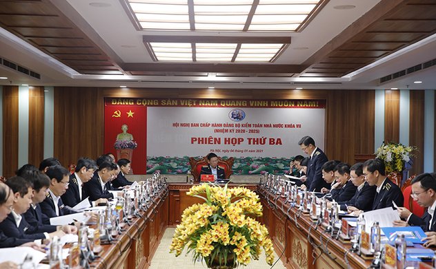 Hội nghị Ban Chấp hành Đảng bộ Kiểm toán nhà nước lần thứ 3