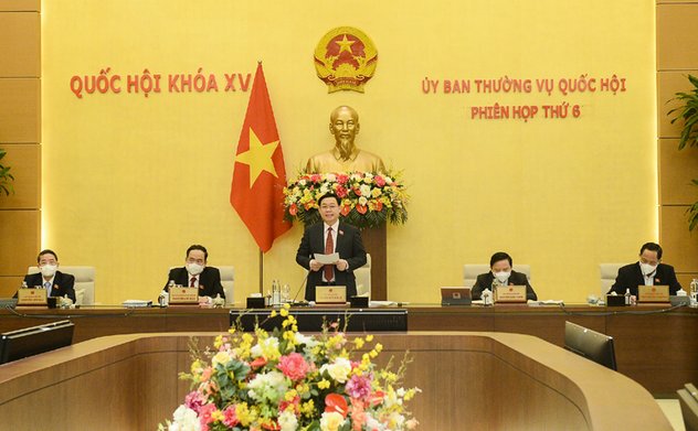 Khai mạc phiên họp thứ 6 của Ủy ban Thường vụ Quốc hội