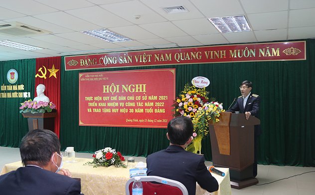 KTNN khu vực VI tổ chức hội nghị tổng kết công tác năm 2021 và triển khai chương trình công tác năm 2022