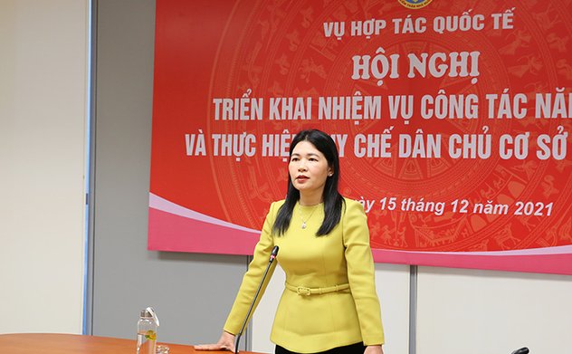 Vụ Hợp tác quốc tế: Linh hoạt chuyển đổi hình thức tổ chức hoạt động, thực hiện thành công nhiệm vụ năm 2021 trong bối cảnh đại dịch Covid-19