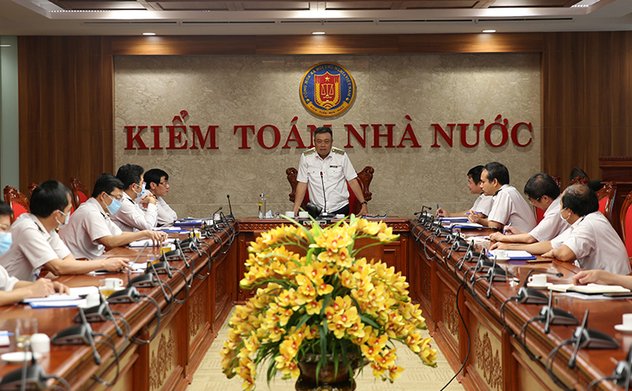 Tổng Kiểm toán nhà nước Trần Sỹ Thanh làm việc với Thanh tra KTNN: Tiếp tục đổi mới phương pháp, nội dung, quy trình hoạt động thanh tra