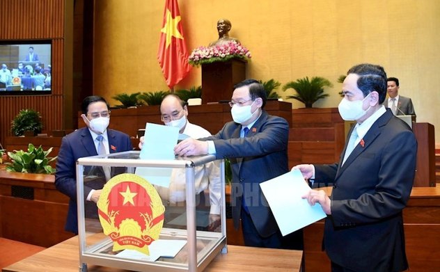 Quốc hội phê chuẩn bổ nhiệm 4 Thẩm phán Tòa án Nhân dân Tối cao