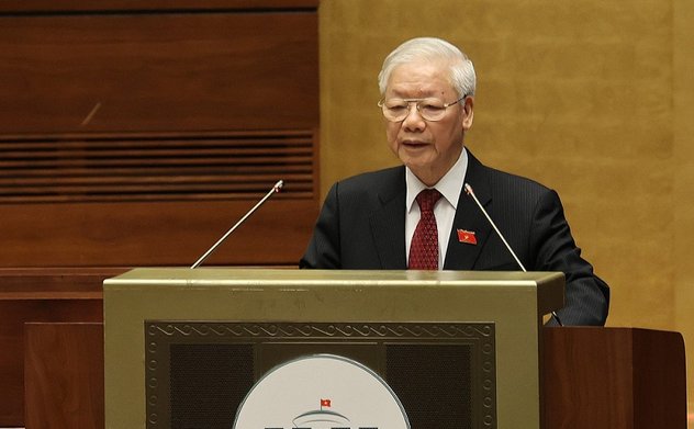 Tổng Bí thư Nguyễn Phú Trọng: "Tiếp tục nâng cao hơn nữa chất lượng và hiệu quả hoạt động của Quốc hội trong giai đoạn mới."