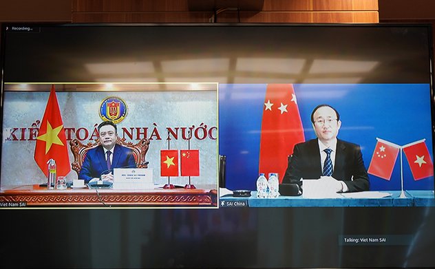 Kiểm toán nhà nước Việt Nam và Kiểm toán nhà nước Trung Quốc Hội đàm cấp cao trực tuyến  