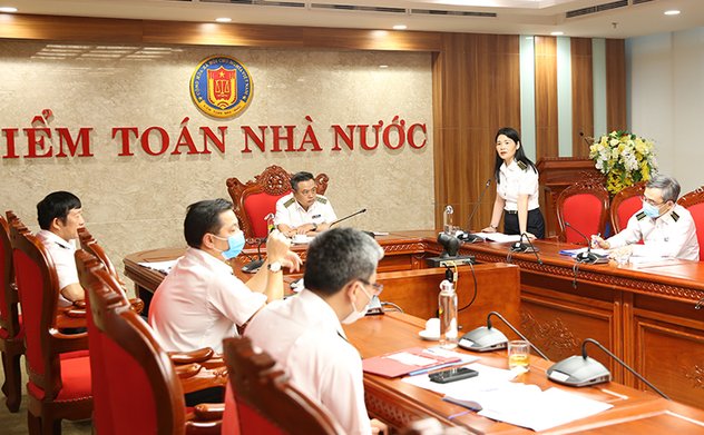 Ủy viên BCH Trung ương Đảng, Tổng Kiểm toán nhà nước Trần Sỹ Thanh làm việc với Vụ Tổ chức cán bộ