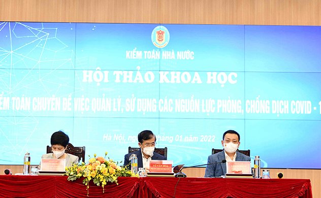 Kiểm toán nhà nước tổ chức Hội thảo khoa học về Kiểm toán chuyên đề việc quản lý, sử dụng các nguồn lực phòng, chống dịch COVID-19