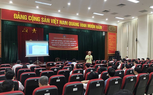 Bồi dưỡng, cập nhật kiến thức cho cán bộ thuộc diện Ban Thường vụ Đảng ủy Kiểm toán nhà nước quản lý