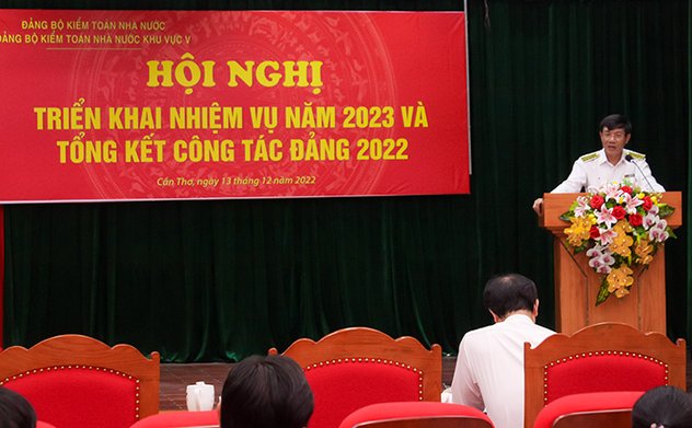 Kiểm toán nhà nước khu vực V tổng kết công tác năm 2022 và triển khai nhiệm vụ năm 2023