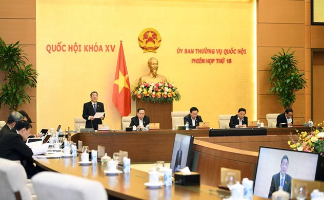 Ủy ban Thường vụ Quốc hội xem xét việc bổ sung dự toán ngân sách Nhà nước nguồn vốn viện trợ không hoàn lại của nước ngoài năm 2021