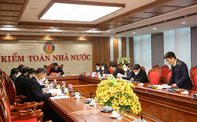 Hội nghị Ban thường vụ Đảng ủy Kiểm toán nhà nước tháng 02/2022