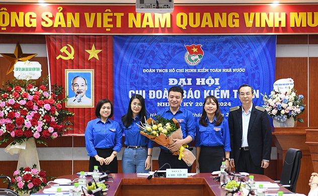 Đại hội Chi đoàn Báo Kiểm toán nhiệm kỳ 2022-2024