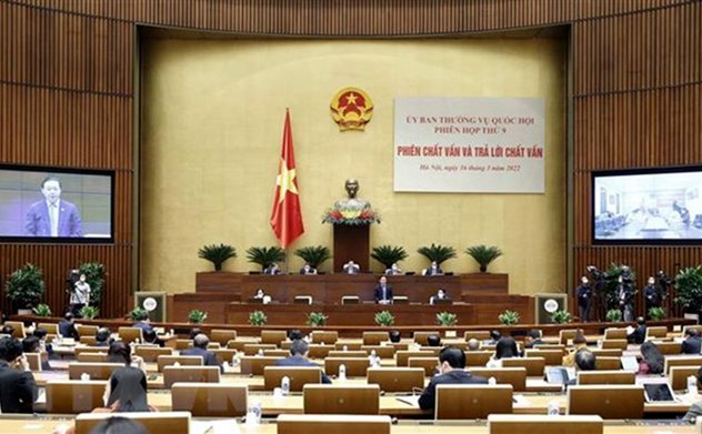 Nghị quyết về hoạt động chất vấn tại Phiên họp thứ 9 của Ủy ban Thường vụ Quốc hội khóa XV