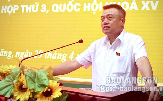 Ủy viên Trung ương Đảng, Tổng Kiểm toán nhà nước Trần Sỹ Thanh tiếp xúc cử tri tỉnh Lạng Sơn