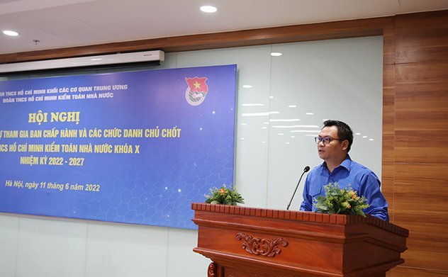 Giới thiệu nhân sự tham gia Ban Chấp hành và các chức danh chủ chốt của Đoàn Thanh niên Kiểm toán nhà nước nhiệm kỳ 2022-2027