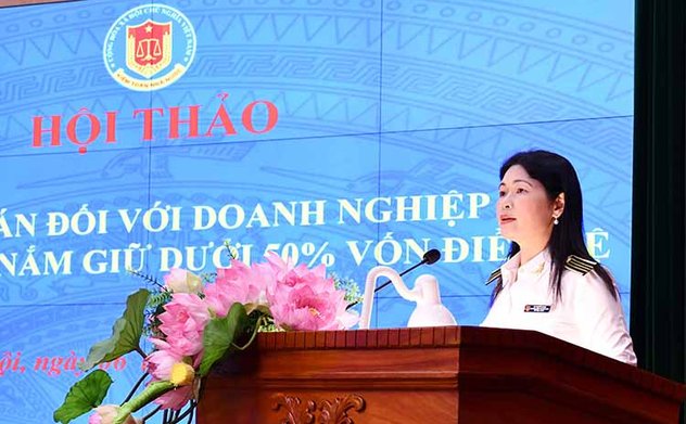 Tăng cường kiểm tra, giám sát, nâng cao hiệu quả công tác quản lý phần vốn Nhà nước đối với doanh nghiệp do Nhà nước nắm giữ dưới 50% vốn điều lệ