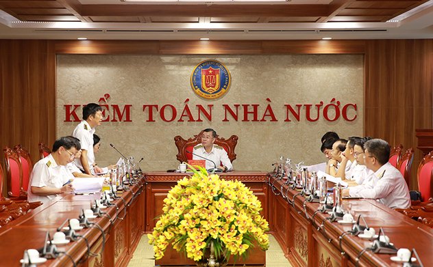 Ban Thường vụ Đảng ủy Kiểm toán nhà nước tổ chức Hội nghị thường kỳ tháng 8/2022