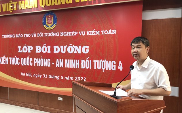 Kiểm toán nhà nước khai giảng lớp bồi dưỡng kiến thức quốc phòng an ninh cho đối tượng 4 năm 2022