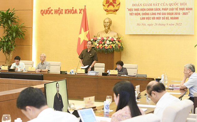 Rà soát, thống nhất thông tin, số liệu kết quả giám sát về thực hiện chính sách, pháp luật về thực hành tiết kiệm, chống lãng phí giai đoạn 2016-2021