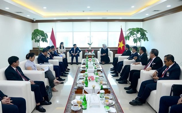 Đoàn công tác của Kiểm toán nhà nước Việt Nam thăm và làm việc với Ủy ban Kiểm toán Indonesia