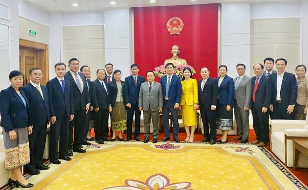 Chủ tịch Kiểm toán nhà nước Lào Viengthavisone Thephachanh thăm và làm việc với Lãnh đạo tỉnh Quảng Ninh