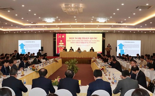 Hội nghị toàn quốc tổng kết công tác dân vận 2022, triển khai nhiệm vụ 2023