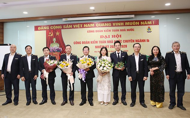 Công đoàn Kiểm toán nhà nước chuyên ngành Ib tổ chức thành công Đại hội Công đoàn nhiệm kỳ 2023-2028