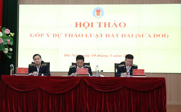 Kiểm toán nhà nước tổ chức hội thảo “Góp ý Dự thảo Luật Đất đai (sửa đổi)”