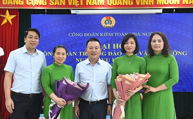 Trường Đào tạo và Bồi dưỡng nghiệp vụ kiểm toán tổ chức Đại hội Công đoàn nhiệm kỳ 2023-2028