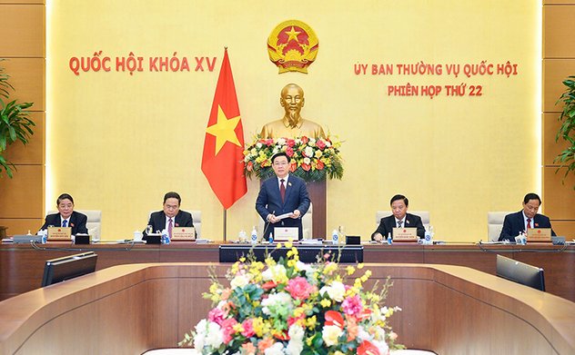 Khai mạc Phiên họp thứ 22 của Ủy ban Thường vụ Quốc hội