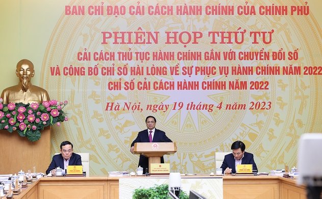 Phiên họp thứ 4 Ban Chỉ đạo cải cách hành chính của Chính phủ: Gắn cải cách thủ tục hành chính với chuyển đổi số