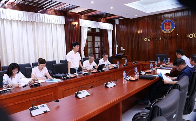 Hội thảo đề tài nghiên cứu khoa học cấp Bộ “Giải pháp nâng cao chất lượng đánh giá văn bản quản lý Nhà nước trong hoạt động kiểm toán của Kiểm toán nhà nước”.