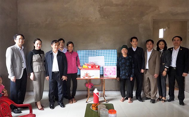 Vụ Tổng hợp trao nhà tình nghĩa tại thôn Đồng Bài, xã An Lạc,  huyện Sơn Động, tỉnh Bắc Giang